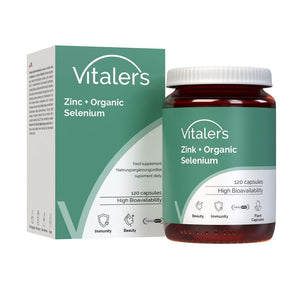 Vitaler's Cinks 15 mg + Selēns 200 mcg - 120 kapsulas