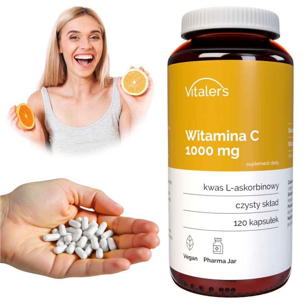 Vitaler vitaminas C 1000 mg - 120 kapsulu
