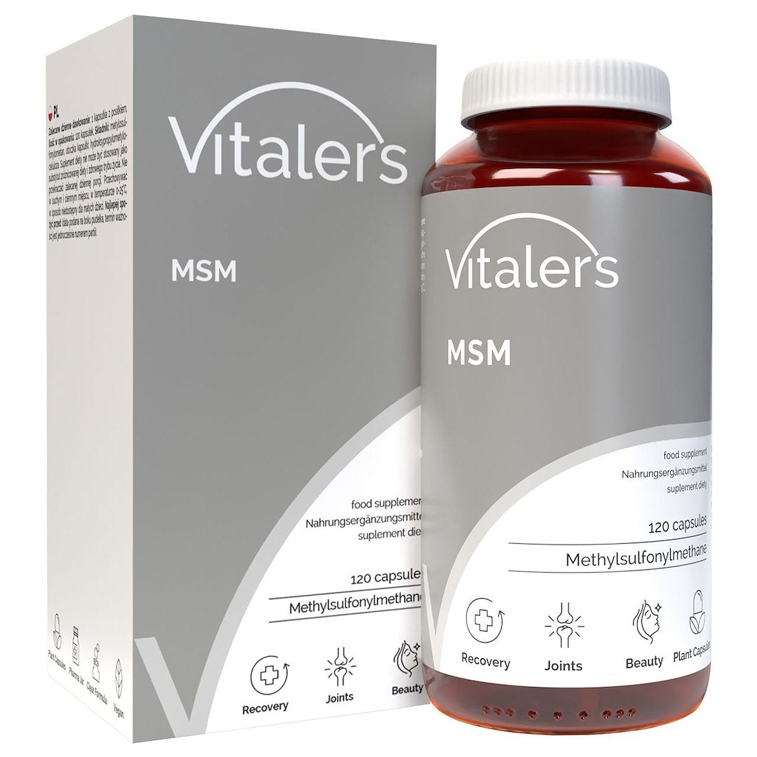 Vitalers - MSM 700 mg 120 kapsulas