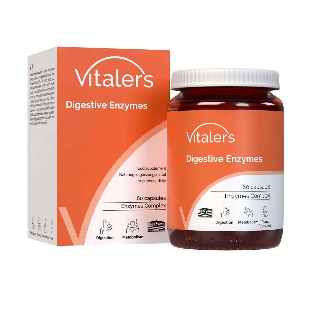 Vitaler gremošanas enzīmi – 60 kapsulas