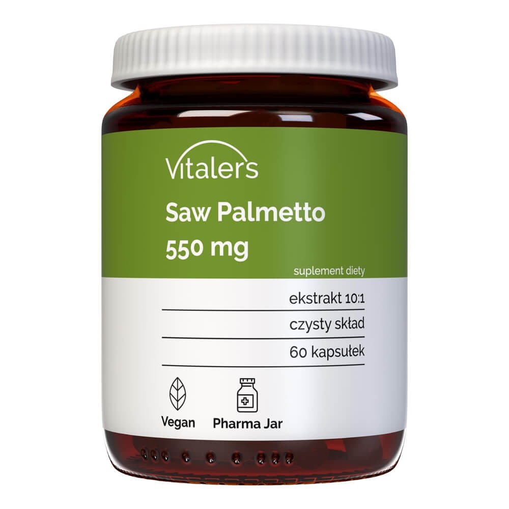 Vitaler Saw Palmetto 550 mg - 60 kapsulas