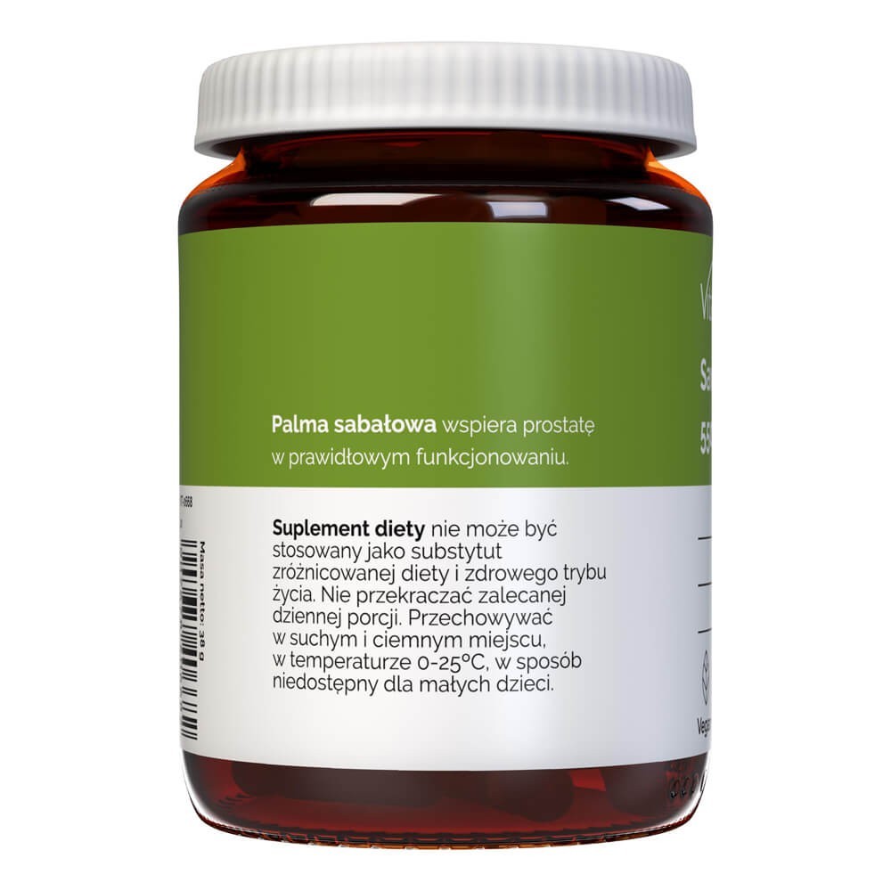 Vitaler Saw Palmetto 550 mg - 60 kapsulas