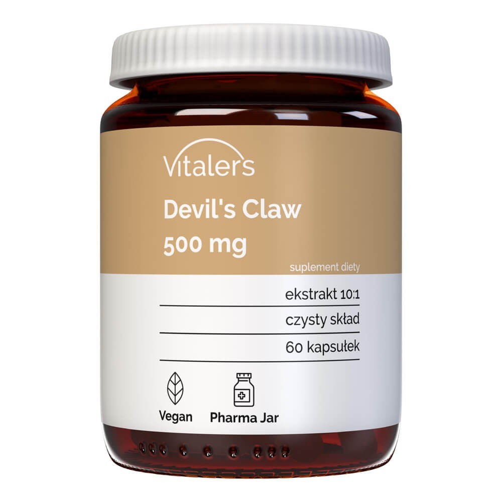 Vitaler Devil's Claw 500 mg - 60 kapsulas