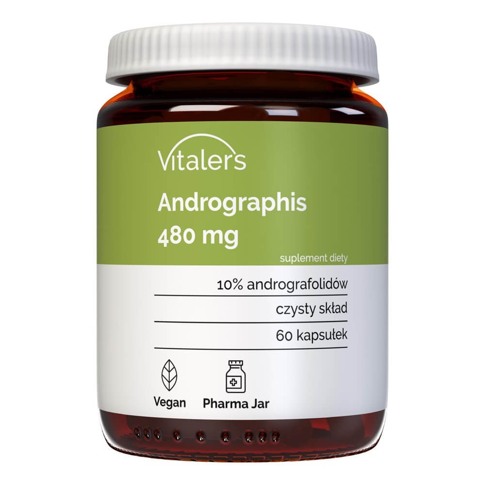 Vitaler's Andrographis 480 mg - 60 kapsulas