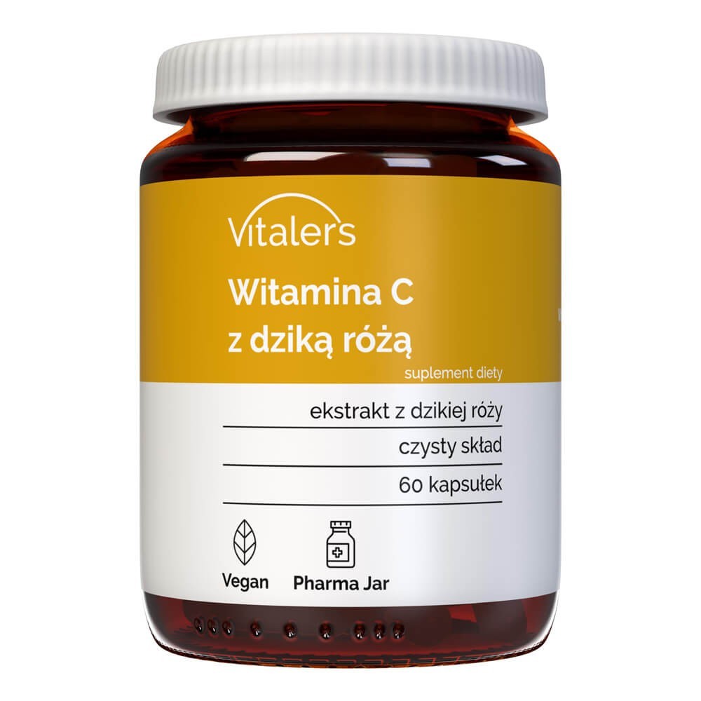 Vitaler vitaminas C ar šaltalankiais 1000 mg - 60 kapsulu