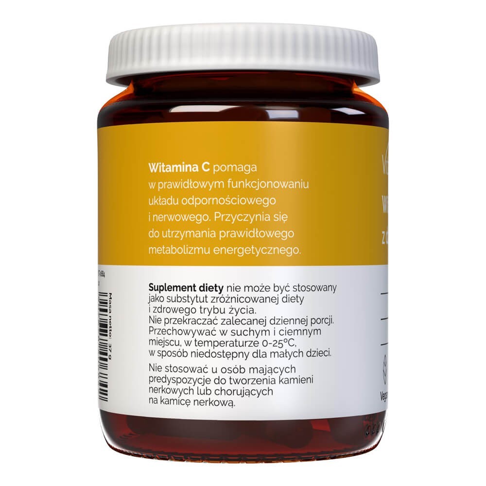 Vitaler vitaminas C ar šaltalankiais 1000 mg - 60 kapsulu