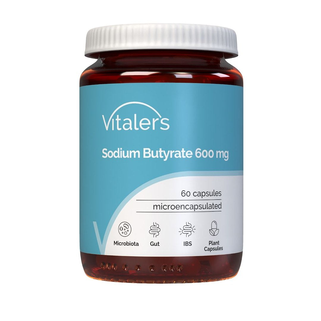 Vitaler nātrija butirāts 600 mg - 60 kapsulas