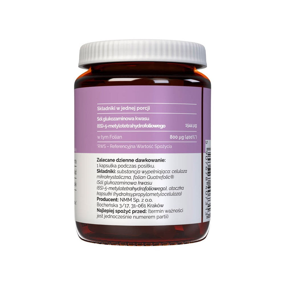Vitalers - Folijskābes četrlapu skābe 800mcg 60 kapsulas