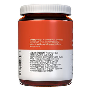 Vitaler's organiskā dzelzs 30 mg - 60 kapsulas
