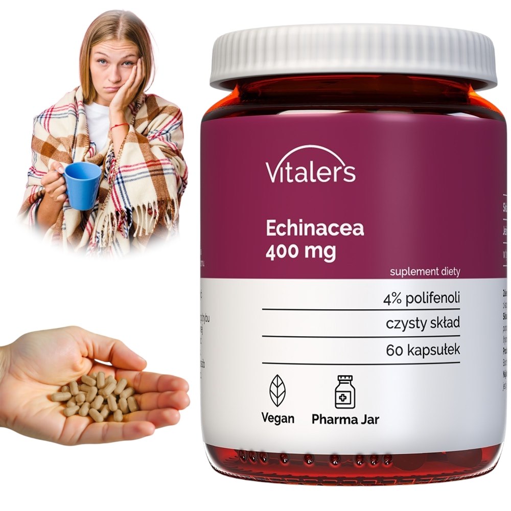 Vitaler's Echinacea 400 mg - 60 kapsulas