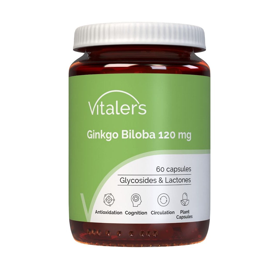Vitaler's Ginkgo Biloba 120 mg - 60 kapsulas