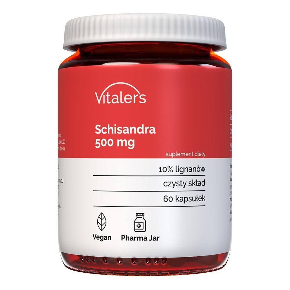 Vitaler's Šizandra 500 mg - 60 kapsulas