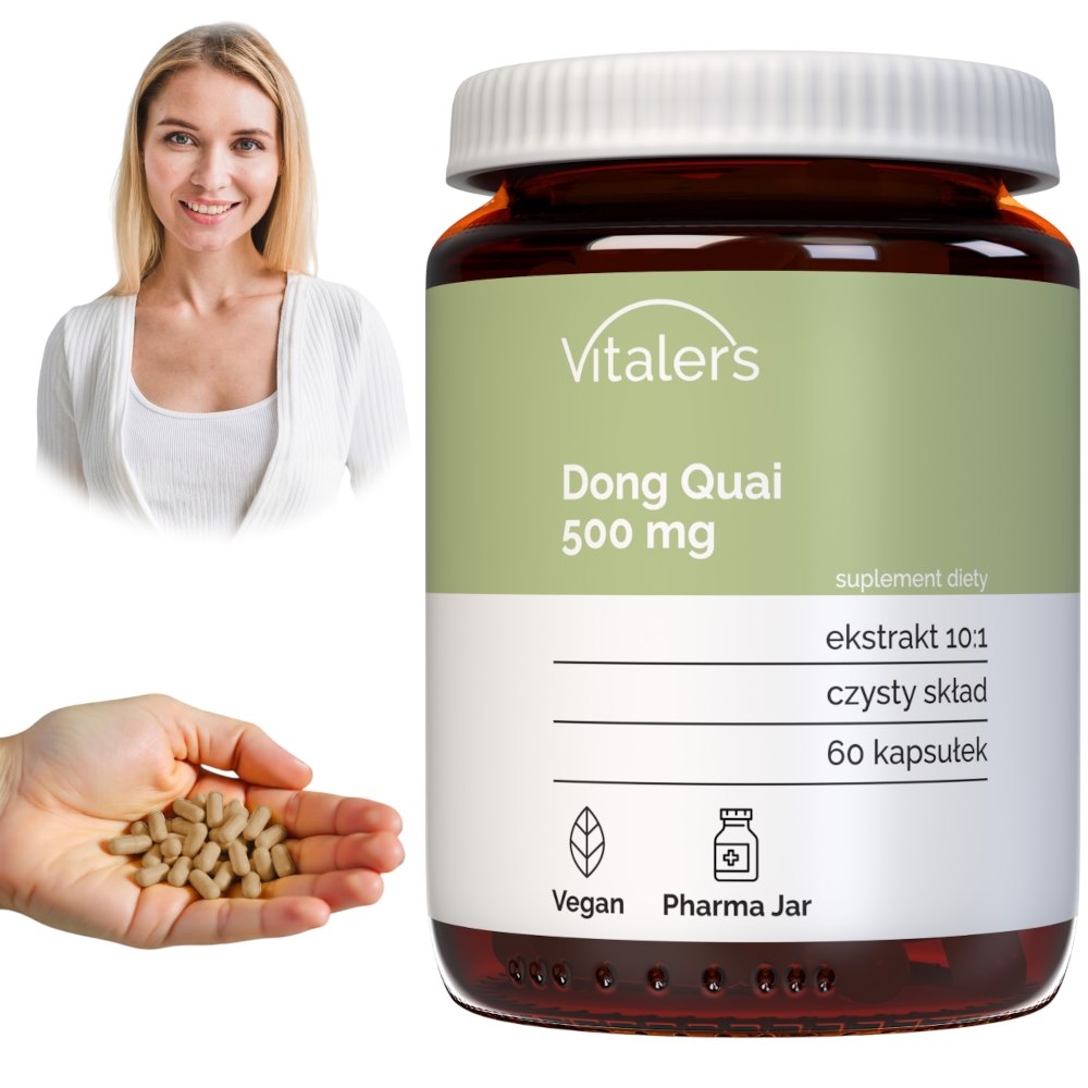 Vitalers - Dong Quai 500 mg 60 kapsulas