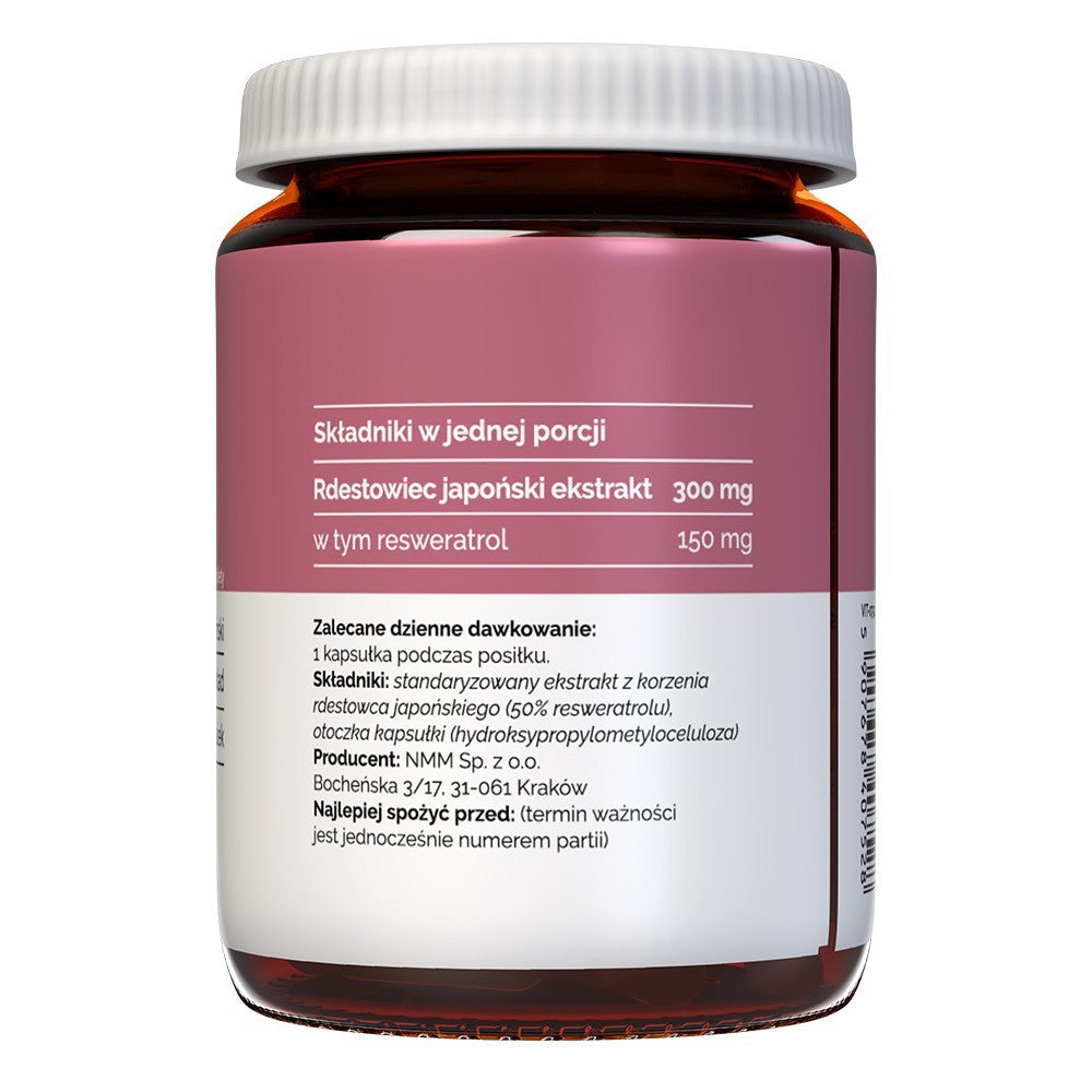 Resveratrols 150 mg – 60 kapsulas