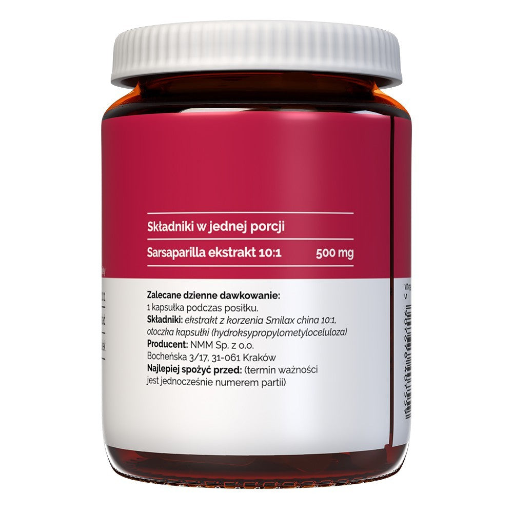 Vitaler's sarsaparilla 500 mg – 60 kapsulas