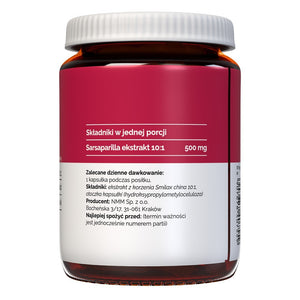 Vitaler's sarsaparilla 500 mg – 60 kapsulas