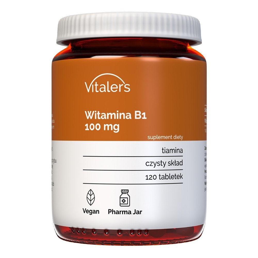 Vitaler vitamīns B1 100 mg - 120 tabletes