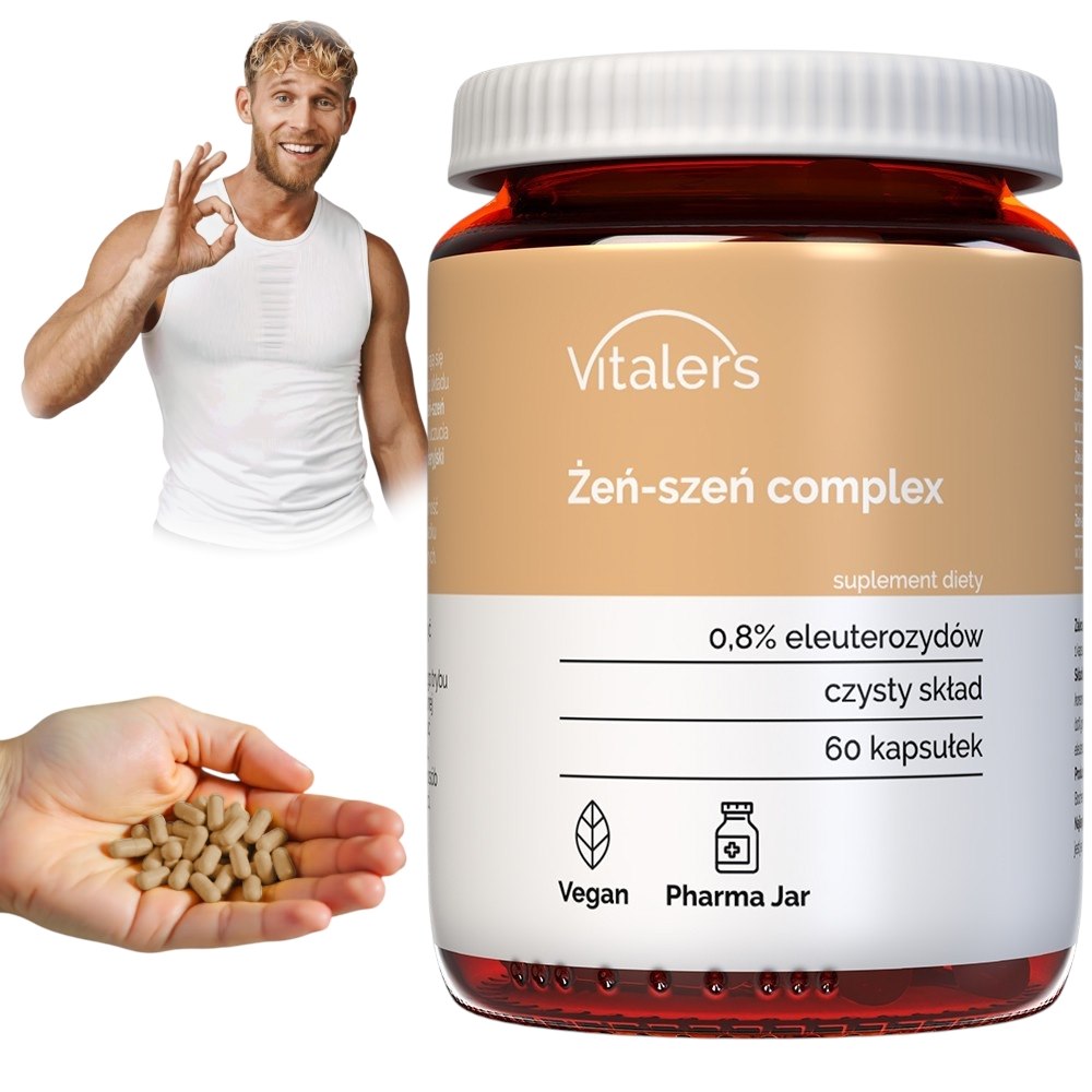 Vitaler's Ginseng Complex - 60 kapsulas