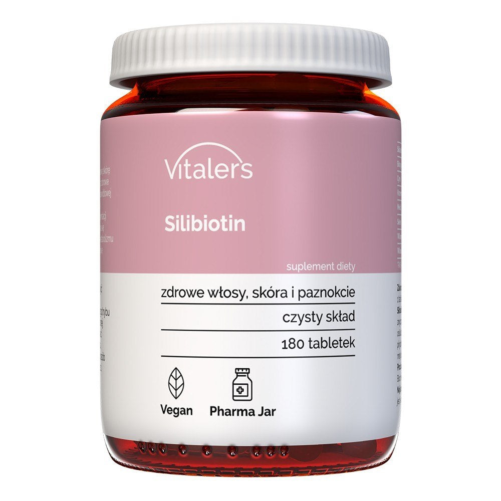 Vitaler's Silibiotin - Mati, āda, nagi - 180 tabletes