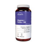 Vitaler magnijs 100 mg + kālijs 150 mg + vitamīns B6 10 mg – 120 kapsulas