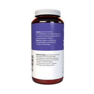 Vitaler magnijs 100 mg + kālijs 150 mg + vitamīns B6 10 mg – 120 kapsulas
