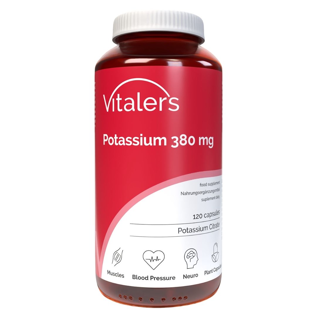 Vitaler kālija citrāts 380 mg - 120 kapsulas