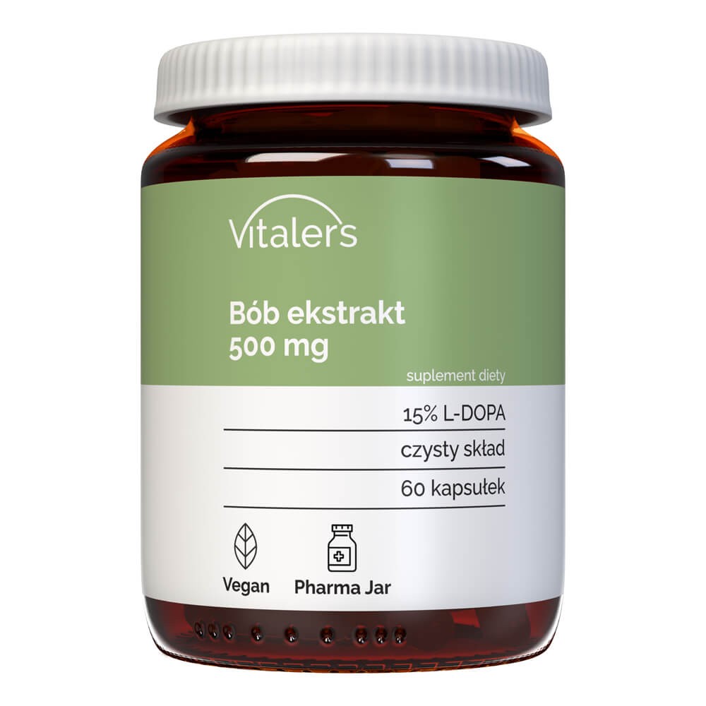 Vitalers - Platās pupas 500 mg 60 kapsulas
