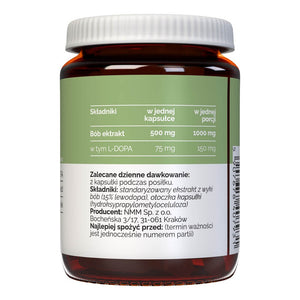 Vitalers - Platās pupas 500 mg 60 kapsulas