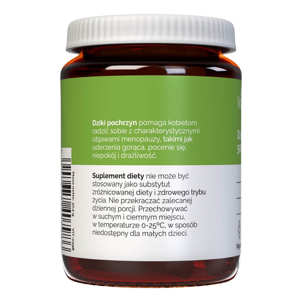 Vitalers - Savvaļas batātes 500 mg 60 kapsulas