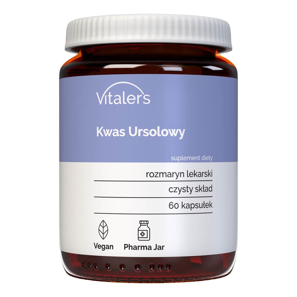 Vitalers - Ursofīnskābe 250 mg 60 kapsulas