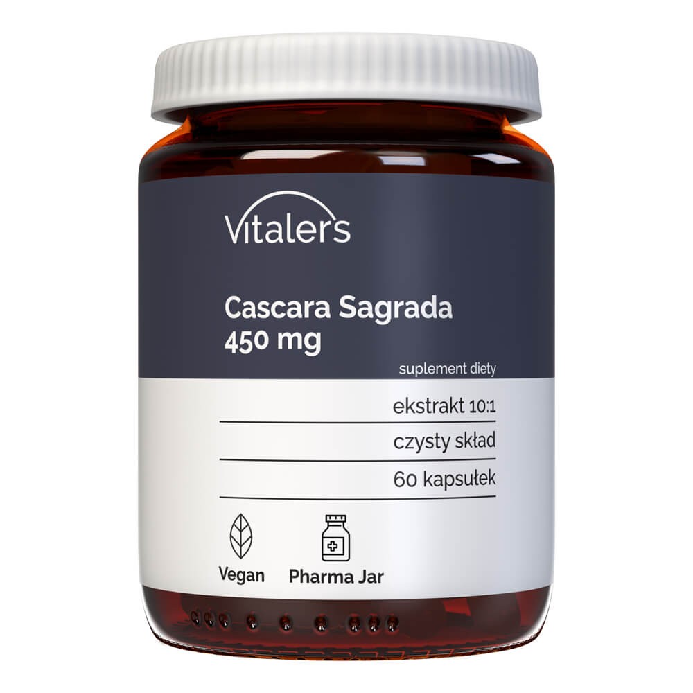Vitalers - Cascara Sagrada 450 mg 60 kapsulas