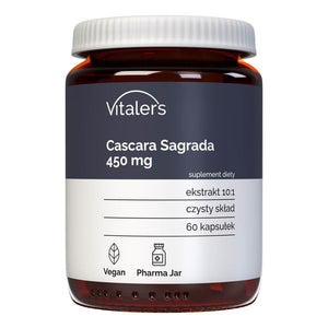 Vitalers - Cascara Sagrada 450 mg 60 kapsulas
