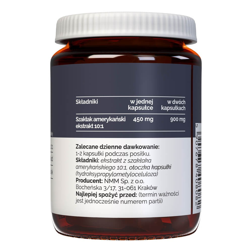 Vitalers - Cascara Sagrada 450 mg 60 kapsulas