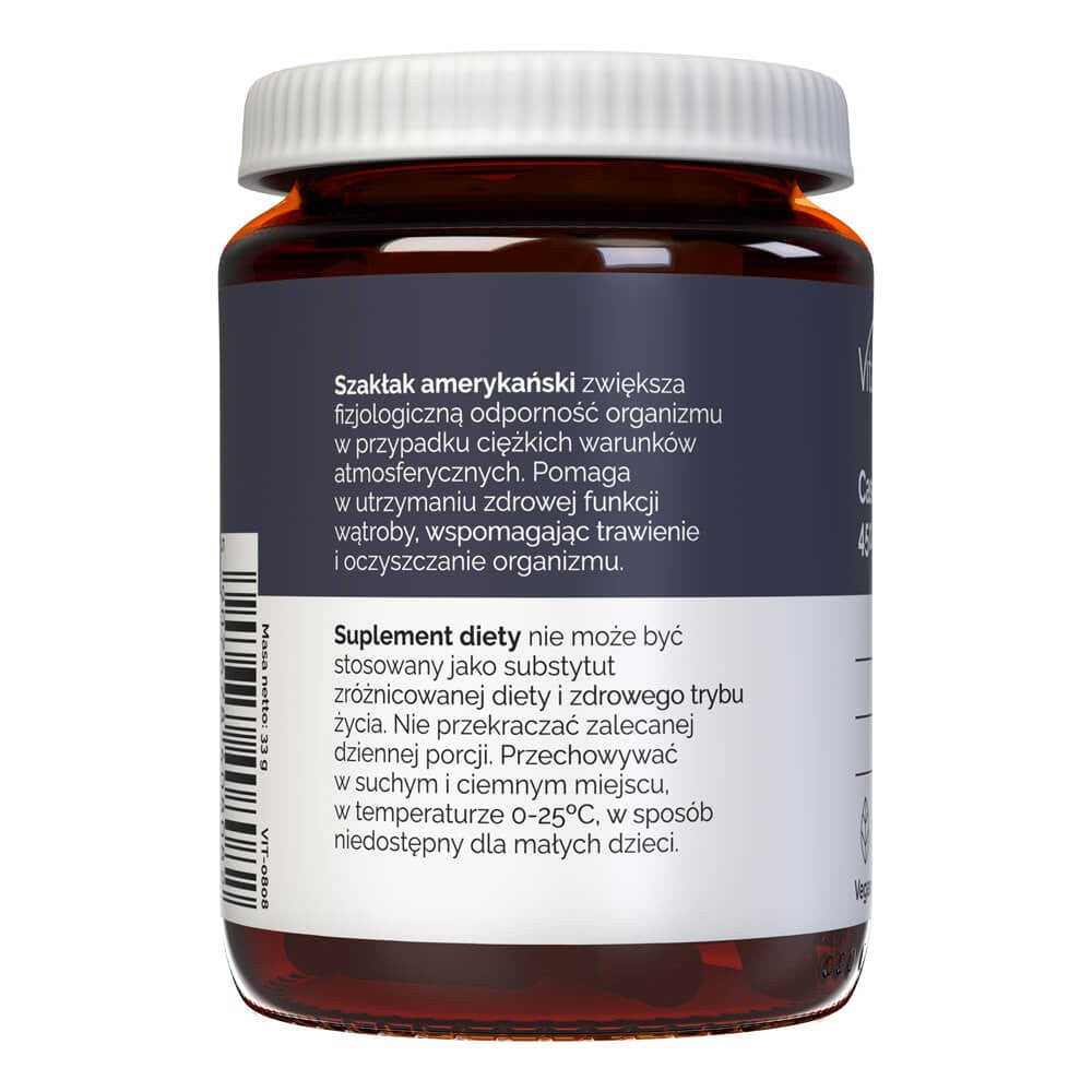 Vitalers - Cascara Sagrada 450 mg 60 kapsulas