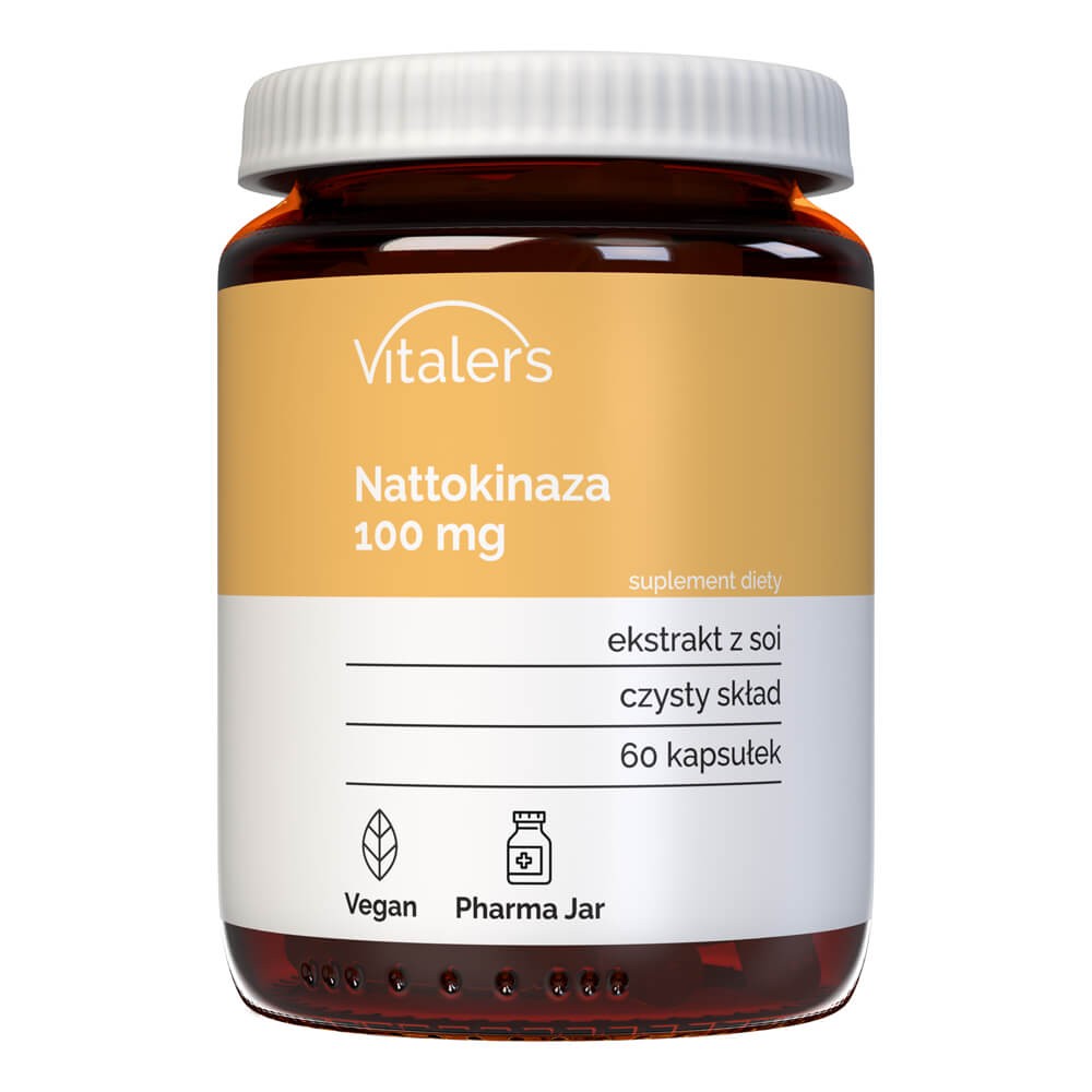 Vitalers - Natokināze 100 mg 60 kapsulas