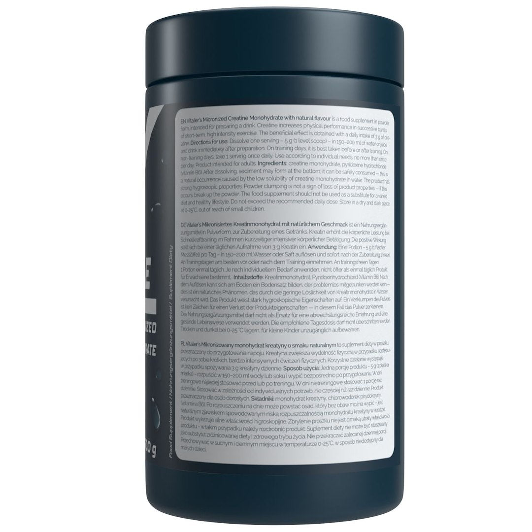 Vitalers Sport – Kreatīns bez garšas 500 g