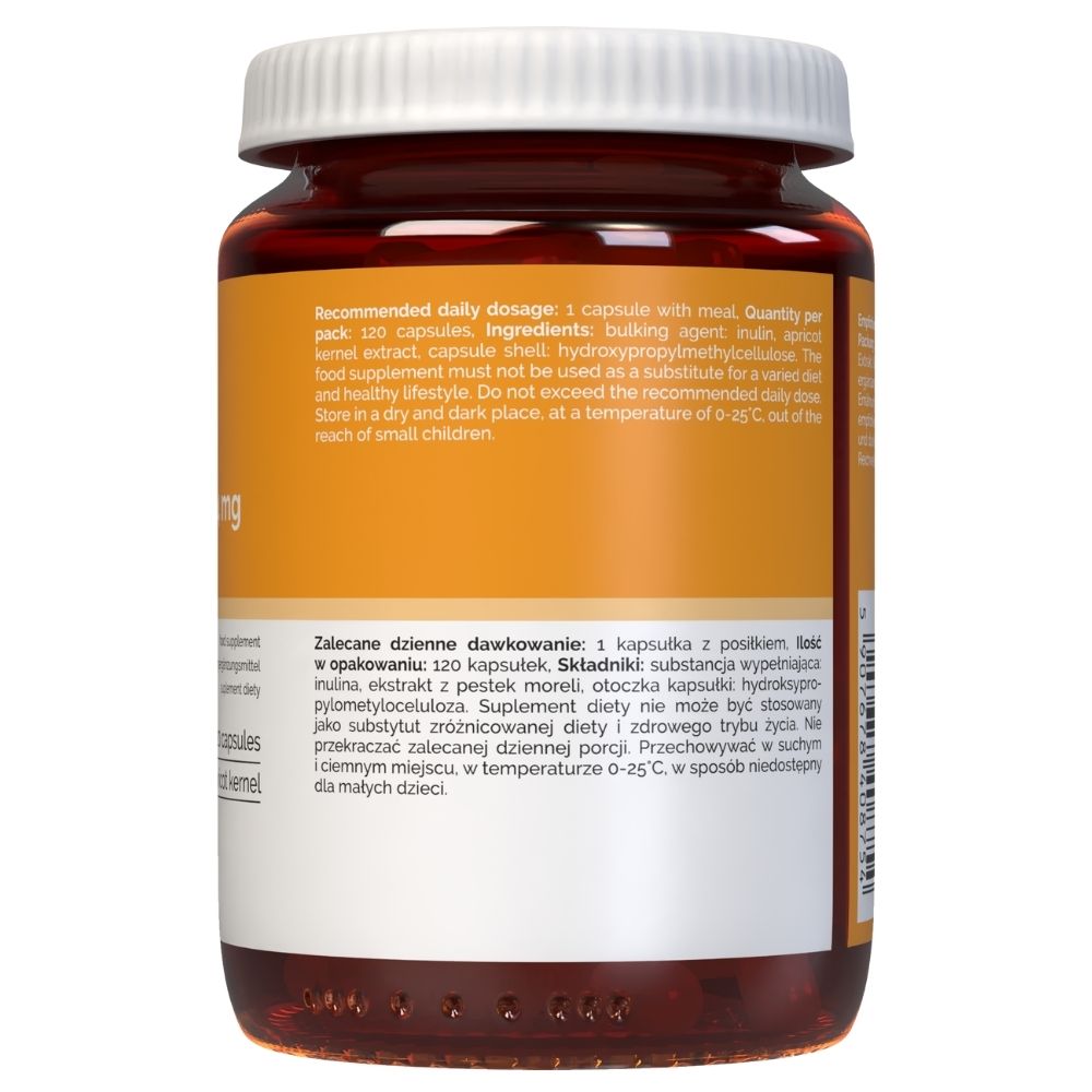 Vitaler's Amigdalīns (vitamīns B17) 4 mg - 120 kapsulas