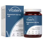 Vitaler magnijs 125 mg + B6 vitamīns 6 mg - 60 kapsulas