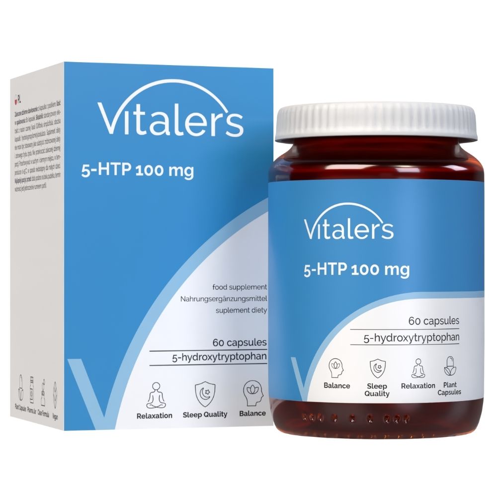 Vitaler's 5-HTP 100 mg - 60 kapsulas