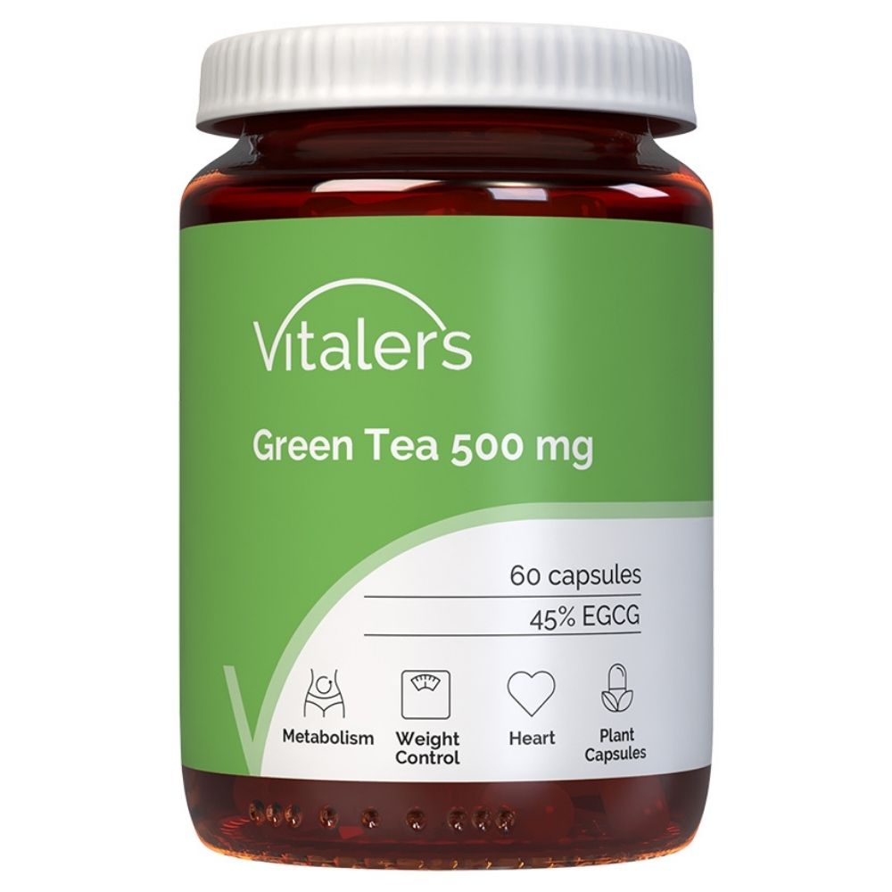 Vitaler's zaļā tēja 500 mg - 60 kapsulas