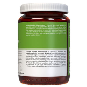 Vitaler's Bergamot 600 mg - 60 kapsulas