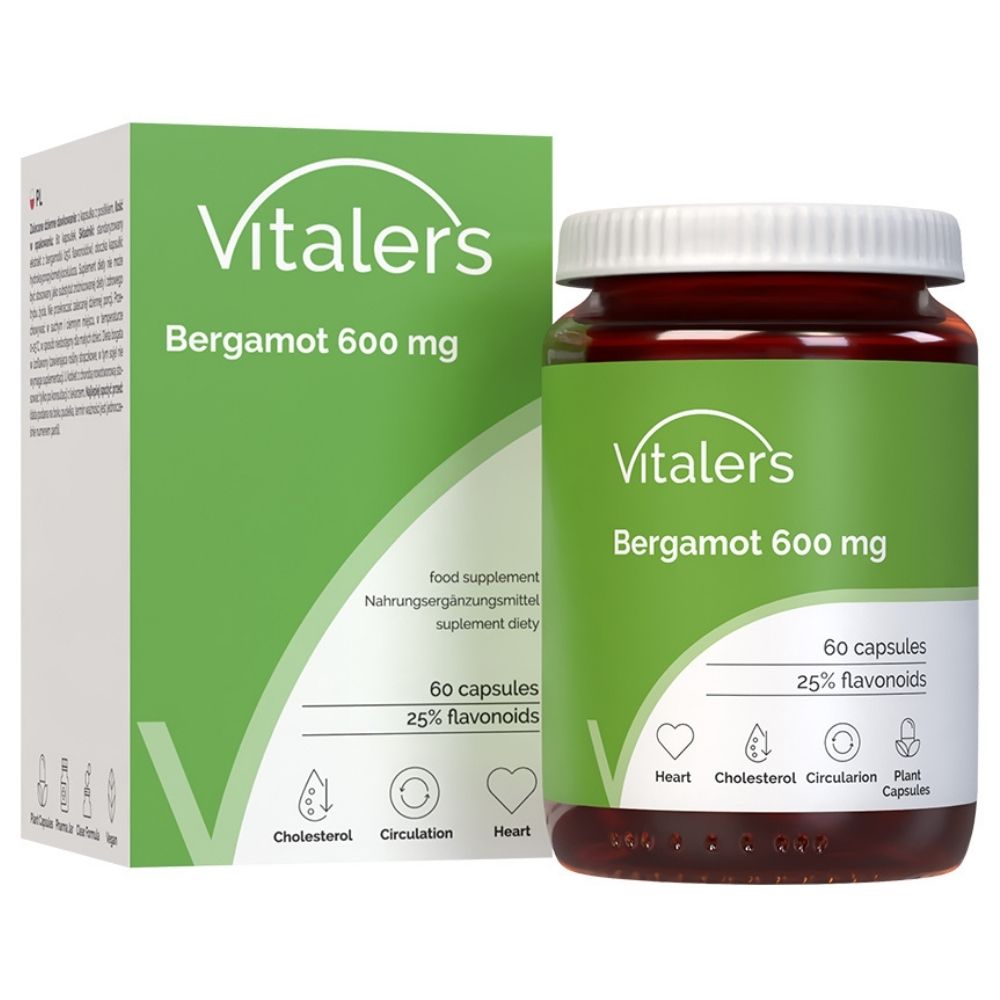 Vitaler's Bergamot 600 mg - 60 kapsulas