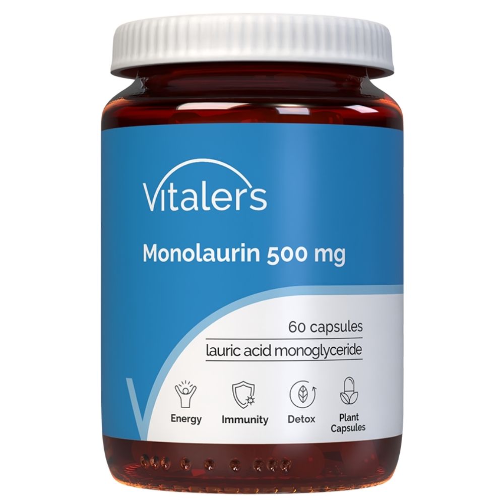 Vitaler's Monolaurin (Monolaurinas) 500 mg - 60 kapsulu.