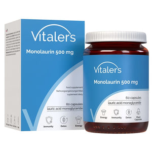 Vitaler's Monolaurin (Monolaurinas) 500 mg - 60 kapsulu.