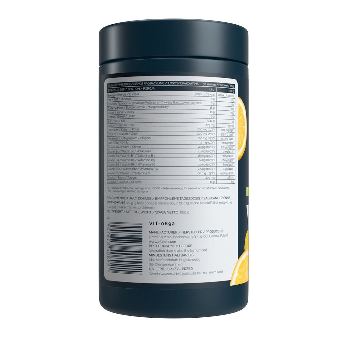 Vitaler's Sport Isotonic, citrons un laims - 660 g