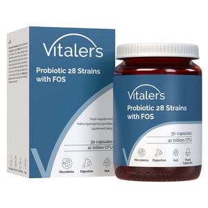 Vitaler's Probiotic 28 celmi ar FOS — 30 kapsulas