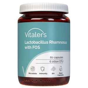Vitaler's Probiotic Lactobacillus Rhamnosus ar FOS (probiotika) – 60 kapsulas