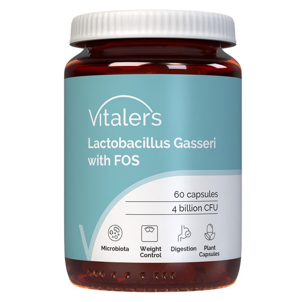 Vitaler's Probiotic Lactobacillus Gasseri ar FOS - 60 kapsulas