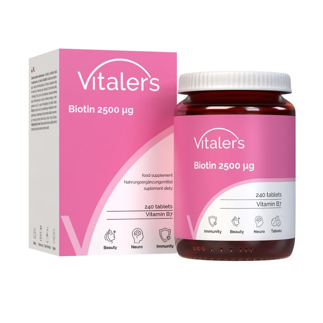 Vitaler's Biotin 2500 µg - 240 tabletes