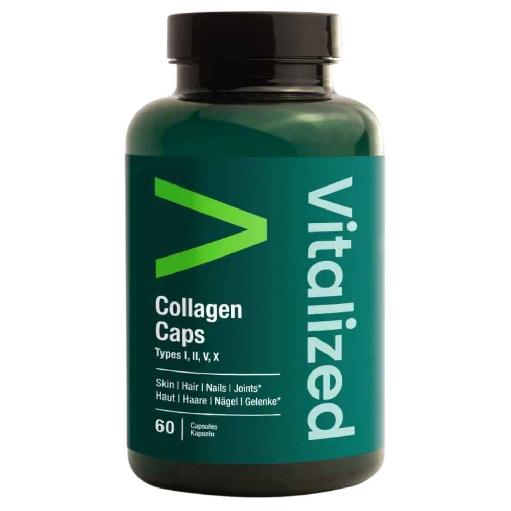 Vitalizuotas kolagenas, I, II, V, X tipo kolagenas - 60 kapsulių - Magnis.lt